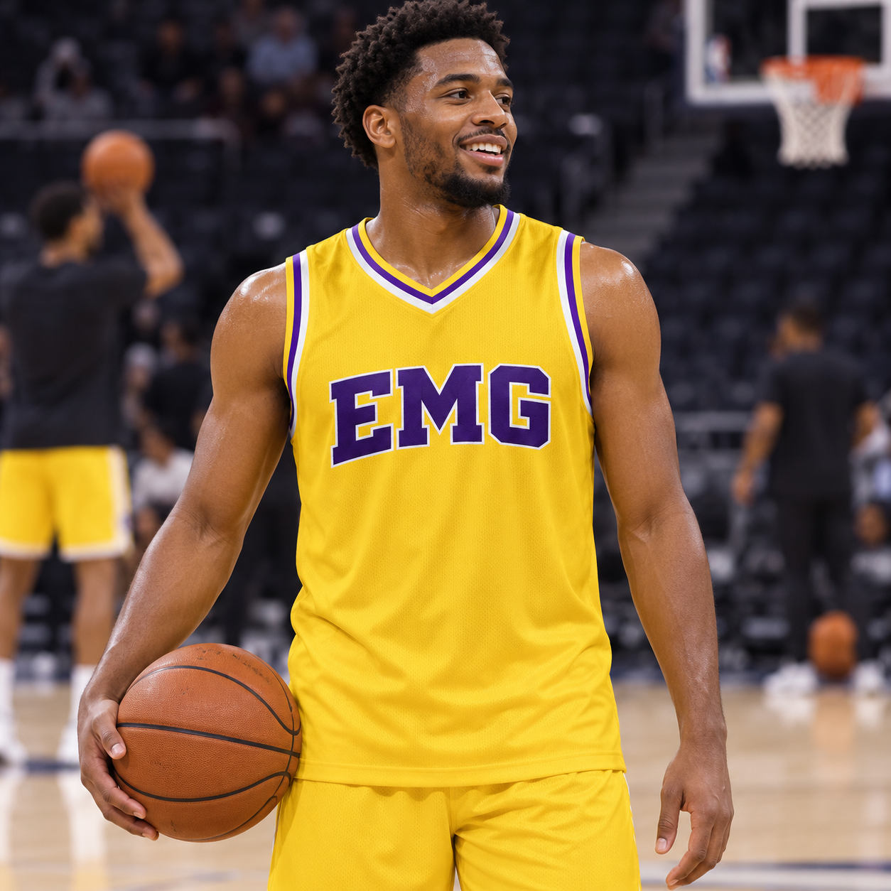 Custom Performance Personalized Basketball Jersey - Team & Event Branding Essential view 3