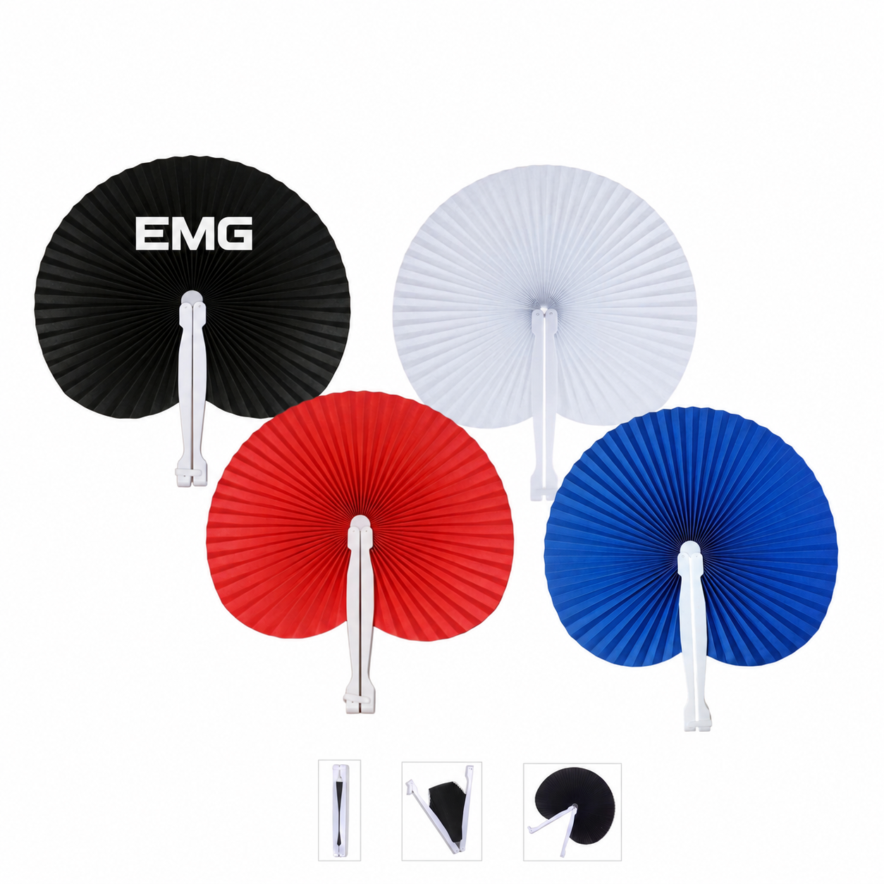 Folding Fan - High-Impact Branded Giveaway view 2