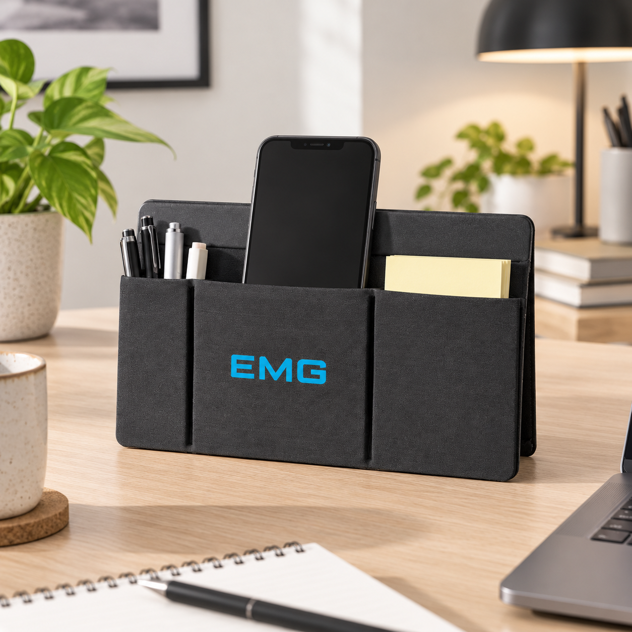 Pen Holder and Phone Stand - Branded Office & Event Essential view 3