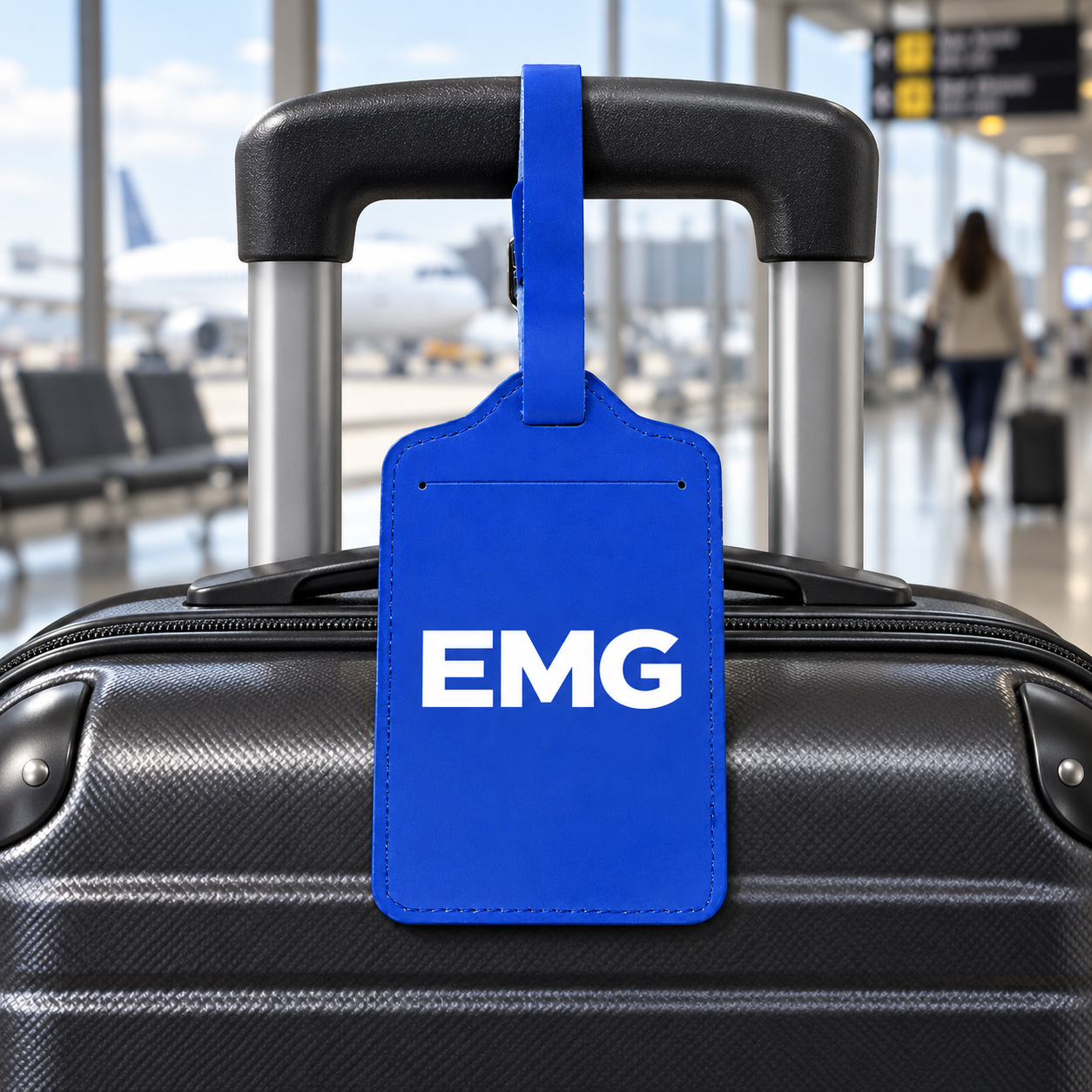 Acrylic Luggage Tag - High-Impact Branded Giveaway view 3