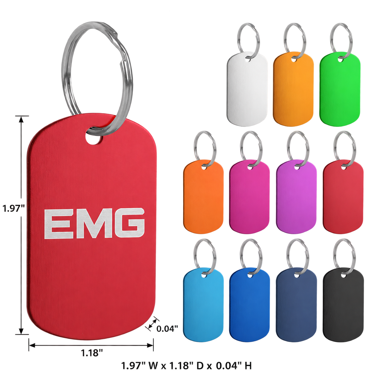 Metal Dog Tag - High-Impact Branded Giveaway view 2