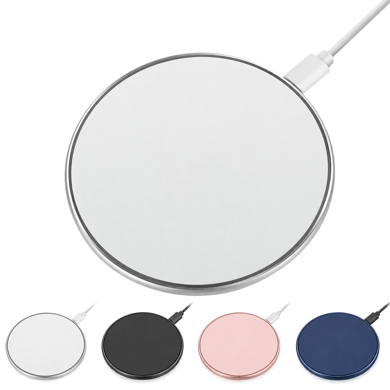 15W Slim Wireless Charging Pad - Tech & Onboarding Gift
