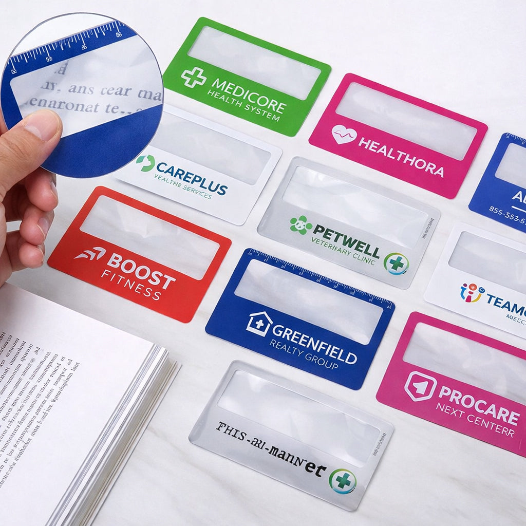 Credit Card Size Magnifier - Tech & Onboarding Gift view 3