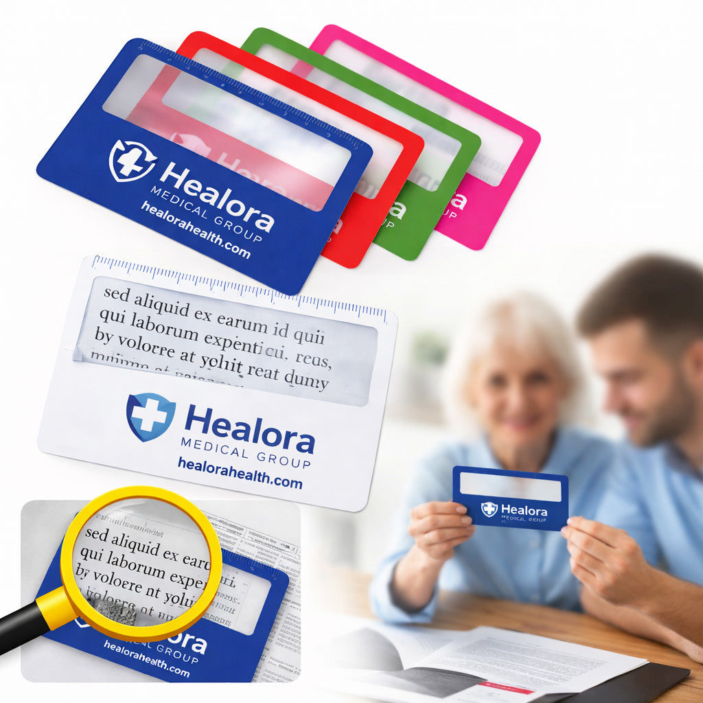 Credit Card Size Magnifier - Tech & Onboarding Gift view 4