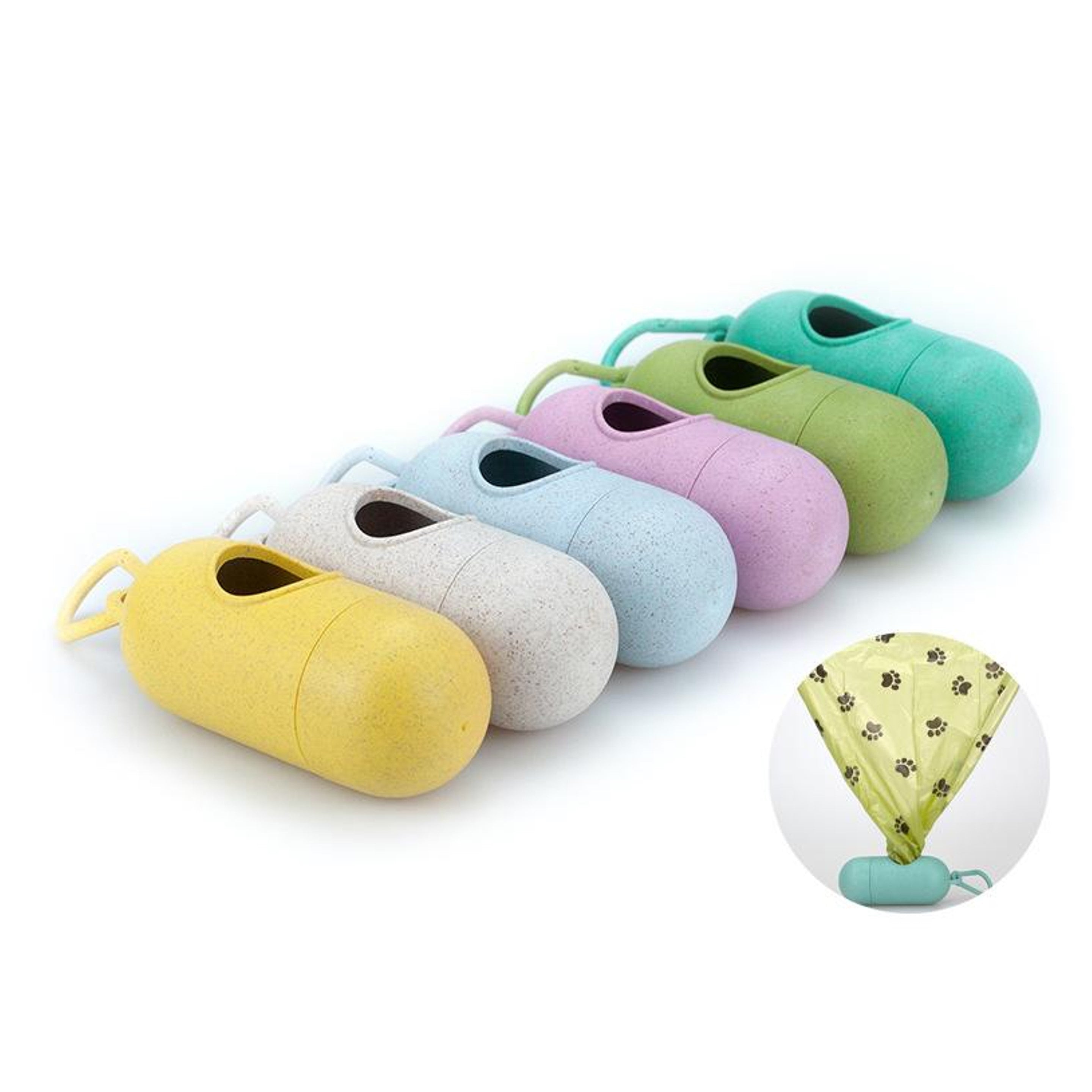 Dog Trash Bag with Wheat Straw Dispenser - High-Impact Branded Giveaway view 10