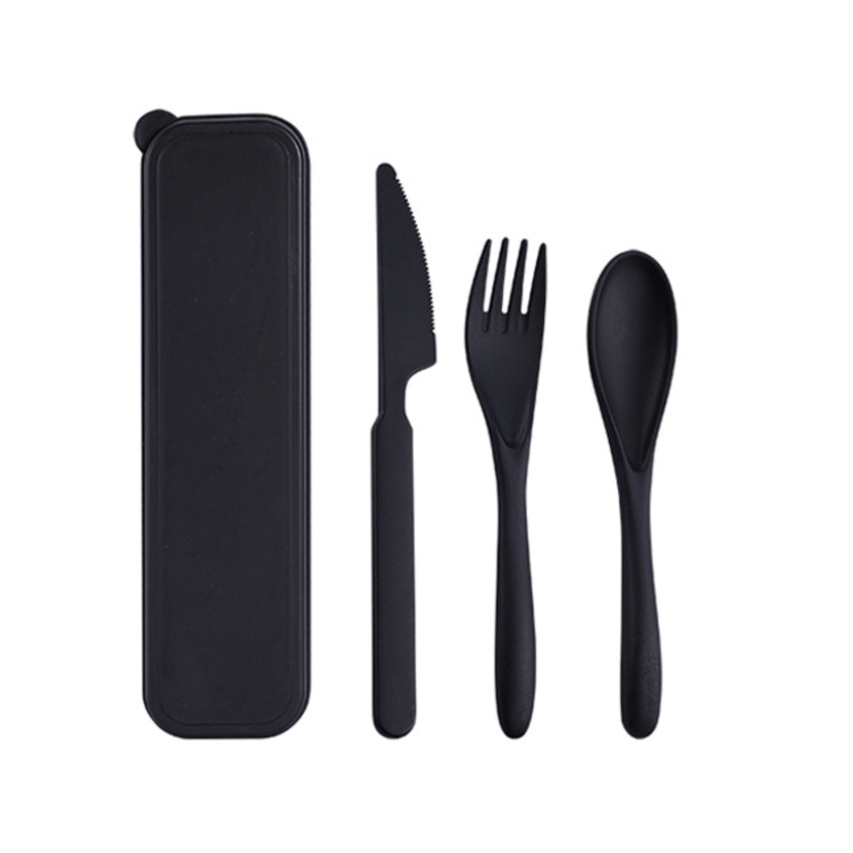 Portable Wheat Straw Cutlery Set - Sustainable Campaign Essential view 11