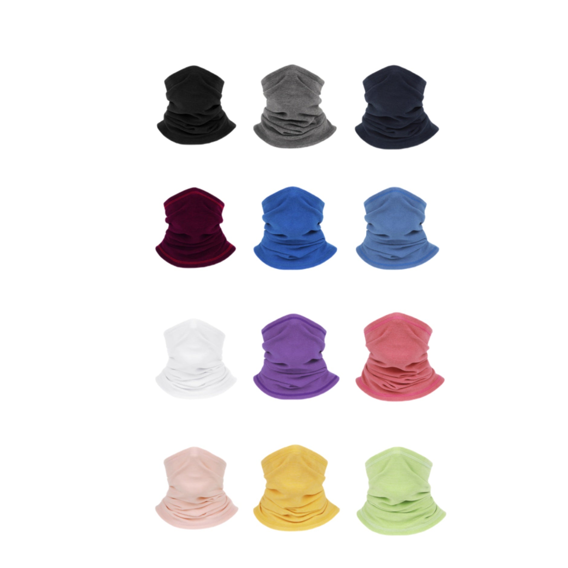 Men's Cold Weather Neck Gaiters Face Cover Scarf - Team & Event Branding Essential view 2