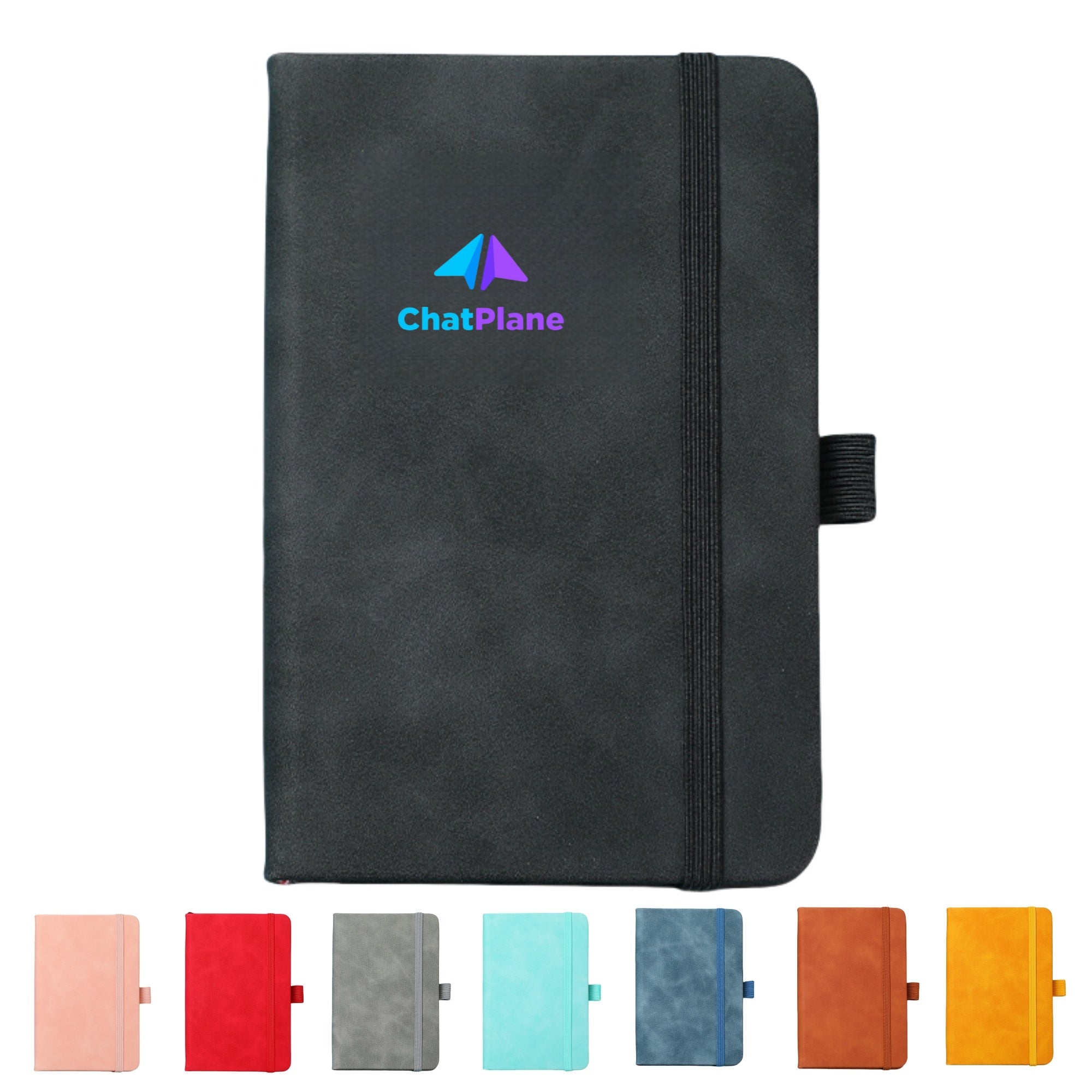 5 x 7 inch PU Leather Journal Notebook - Branded Office & Event Essential