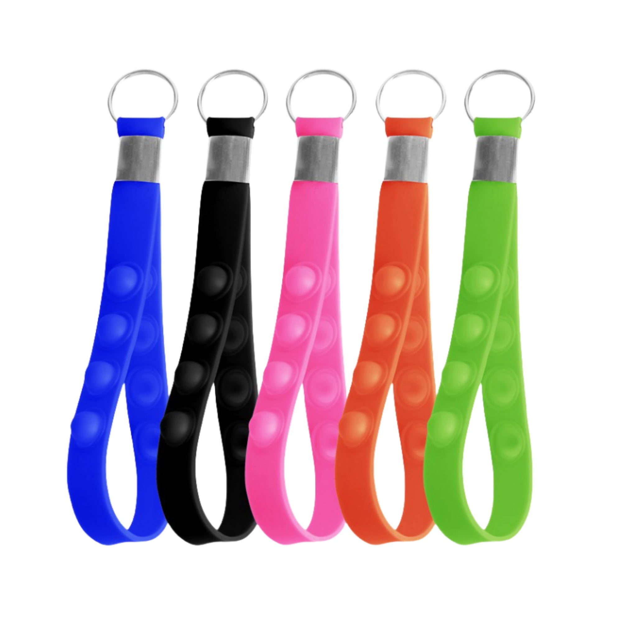 Popper Stress Reliever Key Chain - High-Impact Branded Giveaway view 2