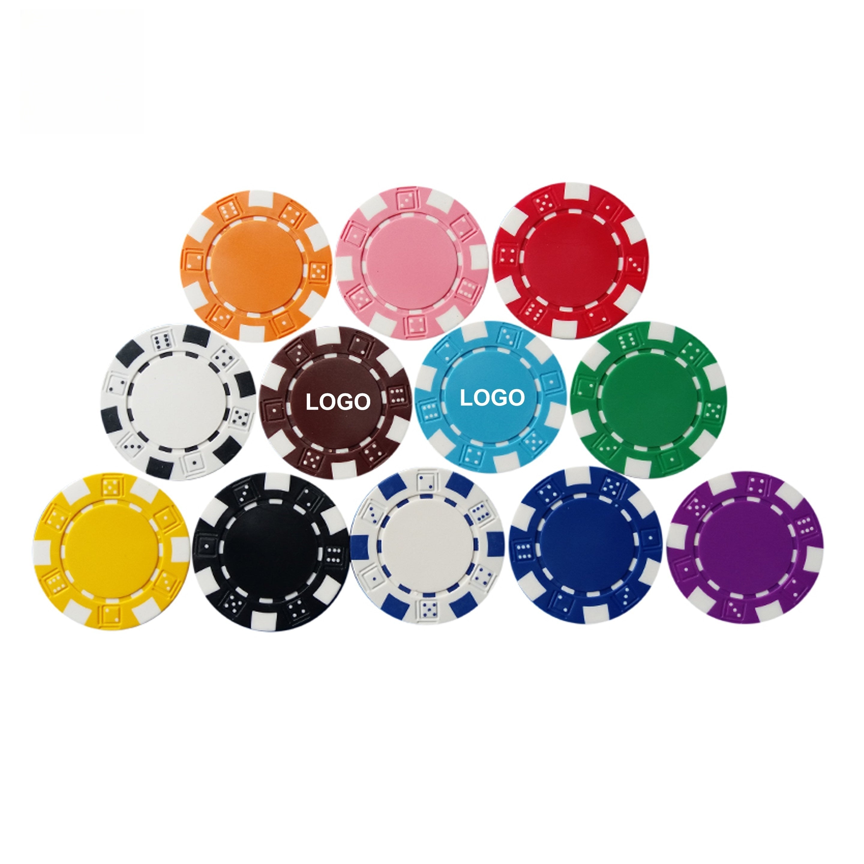 Custom Poker Chip Golf Ball Marker - Active Program Essential