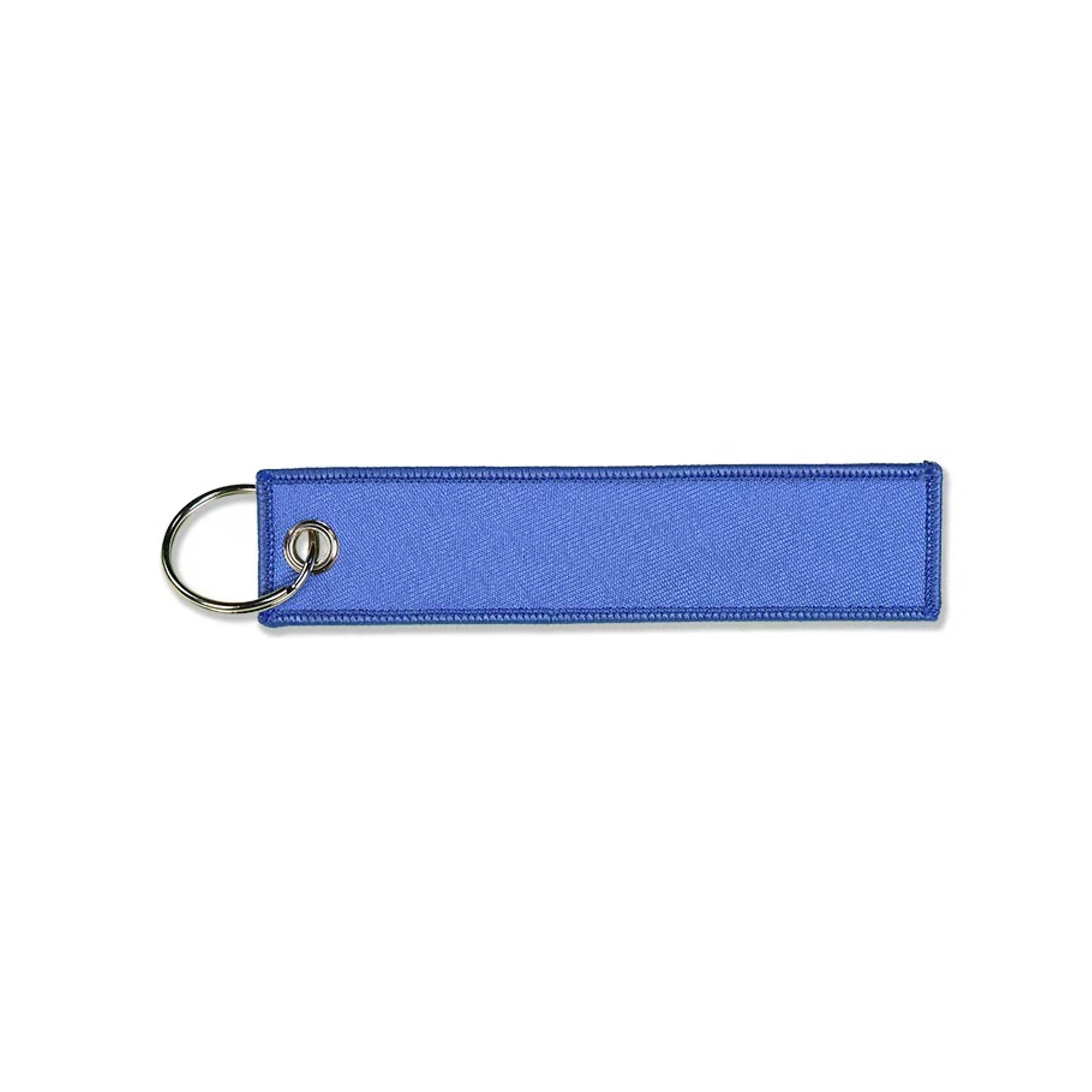 Woven Luggage Keychain Tag view 2